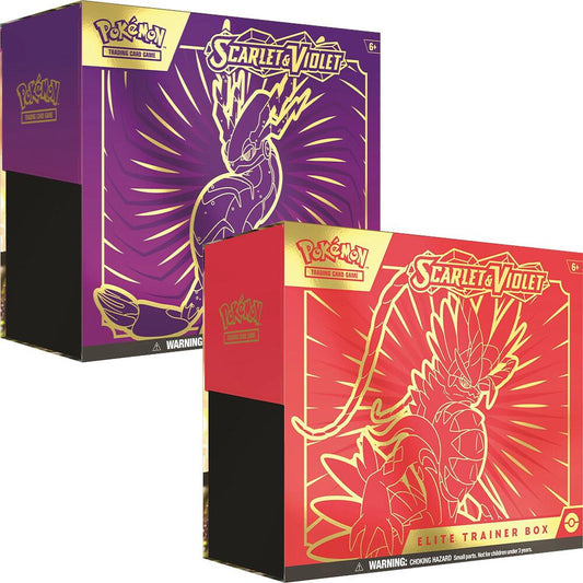 Scarlet and Violet Elite Trainer Box